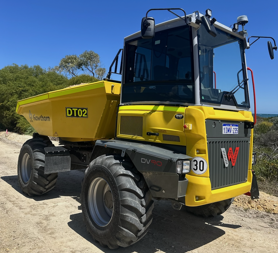 Wacker Neuson DV90 dual view dumper